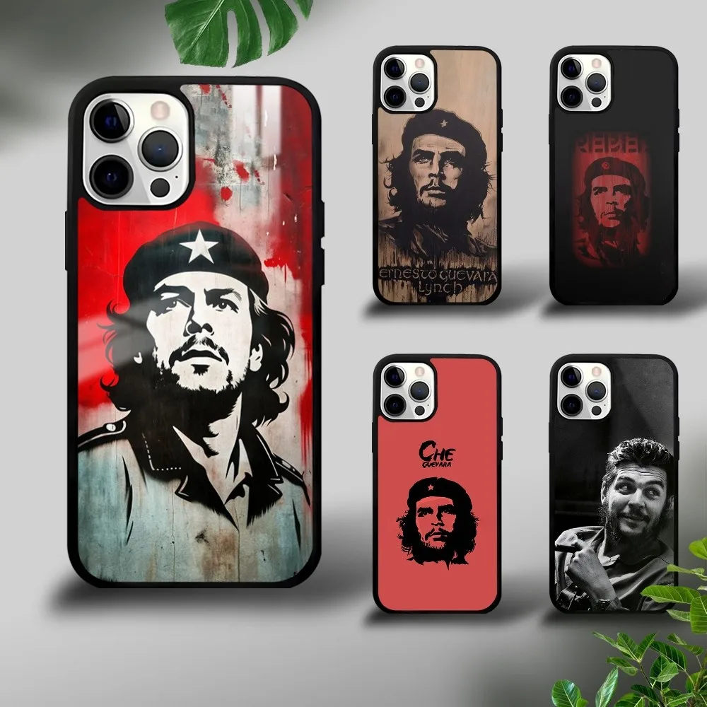 

Che Guevara Cigarett Phone Case For iPhone 16 15 14 13 12 11 Pro Xs Max Mini Plus Celulares Hard Funda
