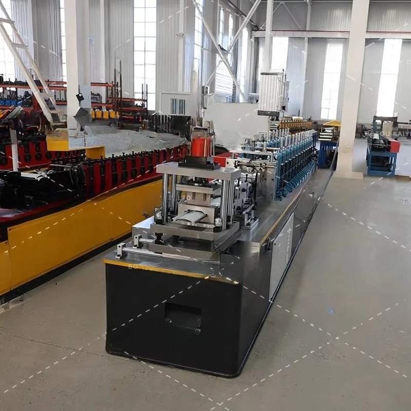 High Precision Aluminum Alloy Roller Shutter Door Making Machine Cold Roll Forming Line for Industrial and Commercial Use