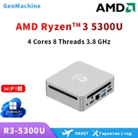 AMD Ren5000 5300U 5475U 5600H 5625U Windows 11 Ryzen DDR4 3200Mhz Wifi6 HDMI Mini PC Diy Gaming Computer GenMachine Mini PC 3
