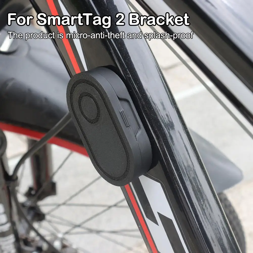 Mountain Bike Bicycle Mount For SmartTag 2 Locator Magnetic Bracket Anti-theft Tracker Hidden Bracket For SmartTag 2 Accessories