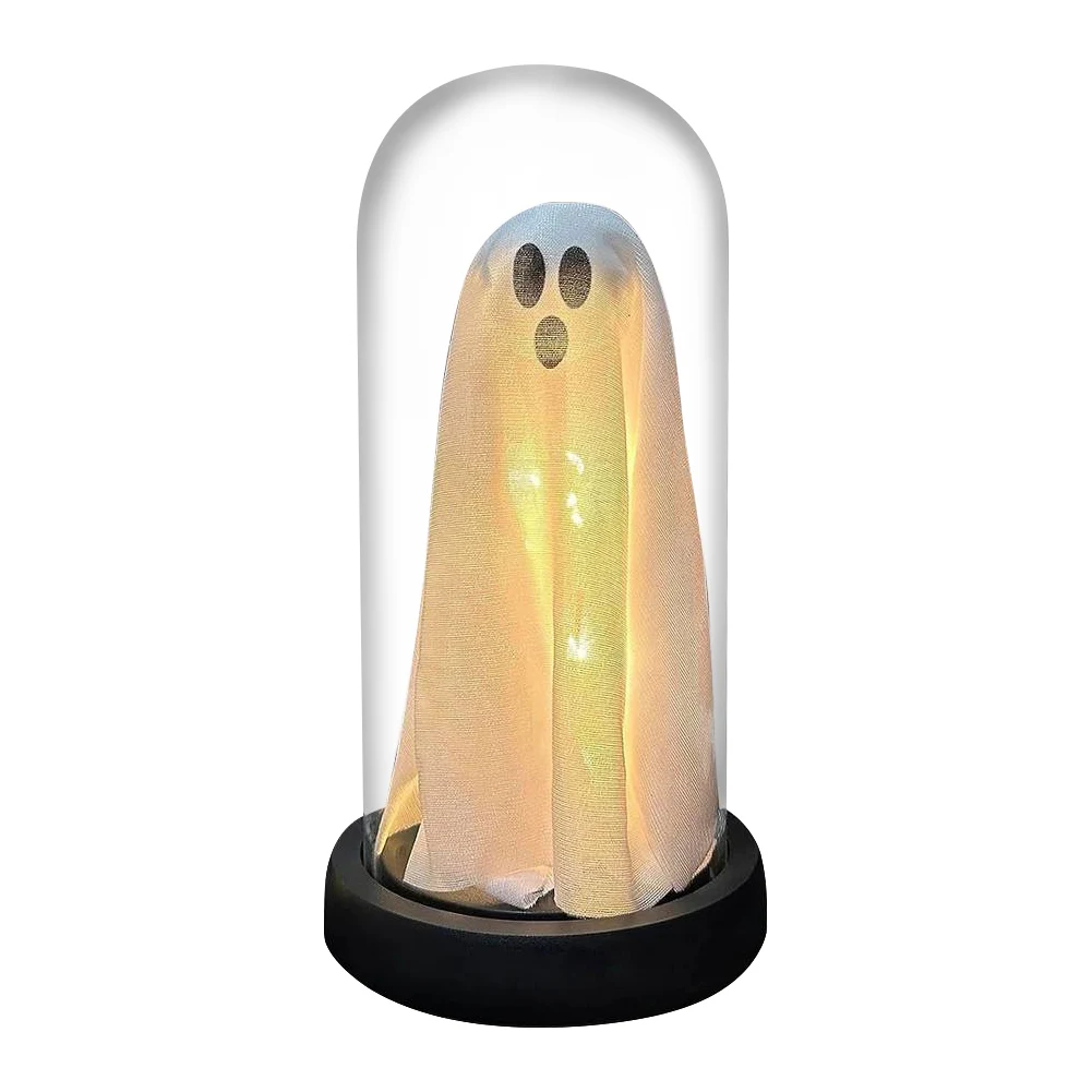 

Halloween Decor Cute Ghost with Light Halloween Decorations Indoor Halloween Light Up Ghost for Home and Holiday Decorations