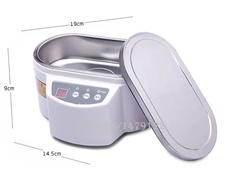 Mini Ultrasonic Cleaner for Jewelry Glasses Circuit Board  Dental Bath  Electric Makeup Brush Cleaner 30W/50W 110V/220V