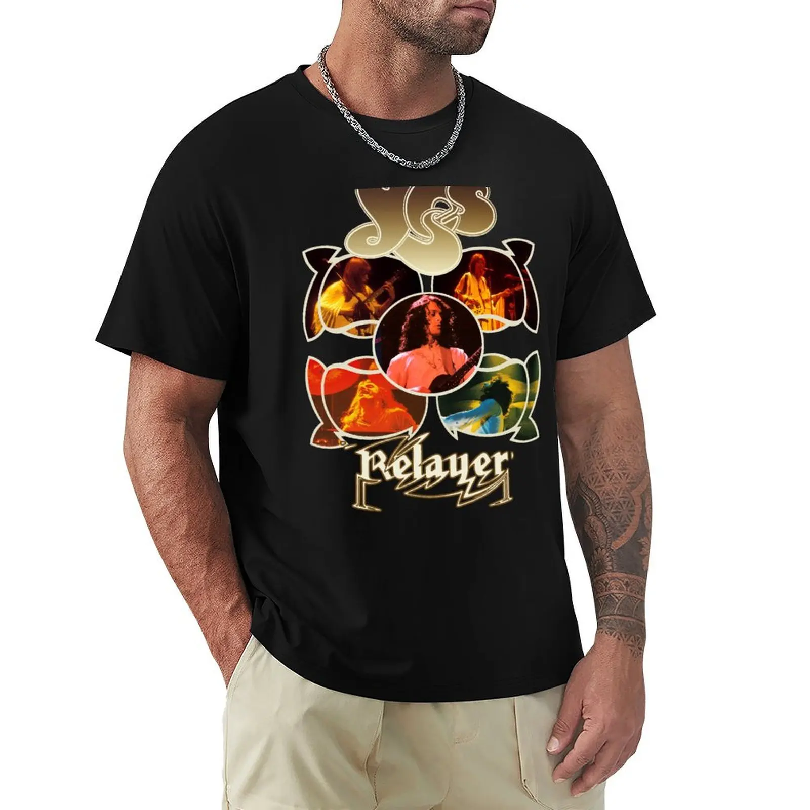 

Relayer t-shirt T-Shirt anime shirt vintage clothes anime stuff heavyweights t shirts men