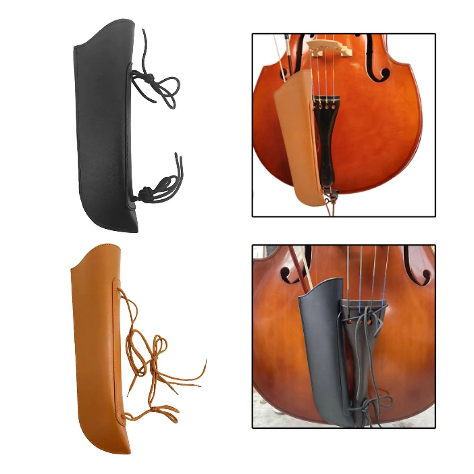 

Bass Bow Quiver Waterproof with Laces String Instrument Accessories Cover