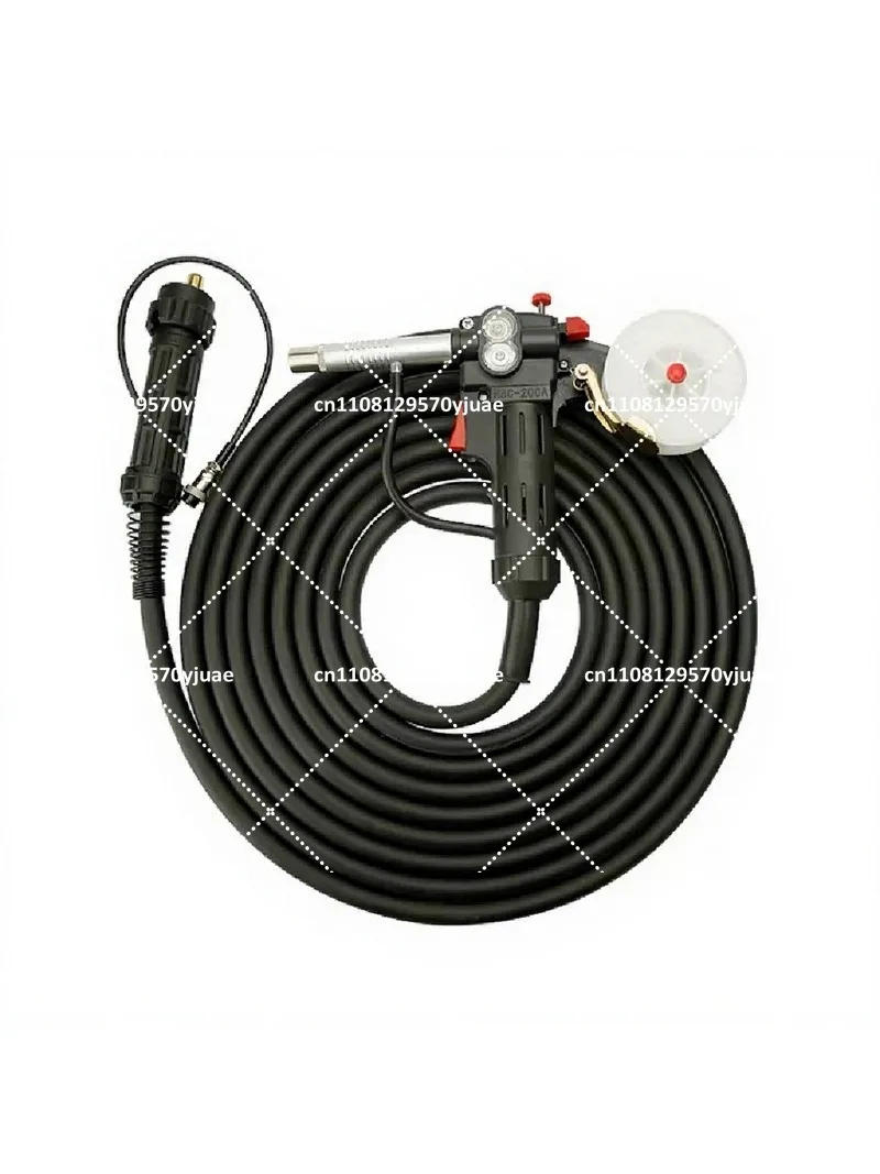 Welding Torch Drawing Gas-Shielded Welding Torch European Interface NBC200A Welding Machine Torch