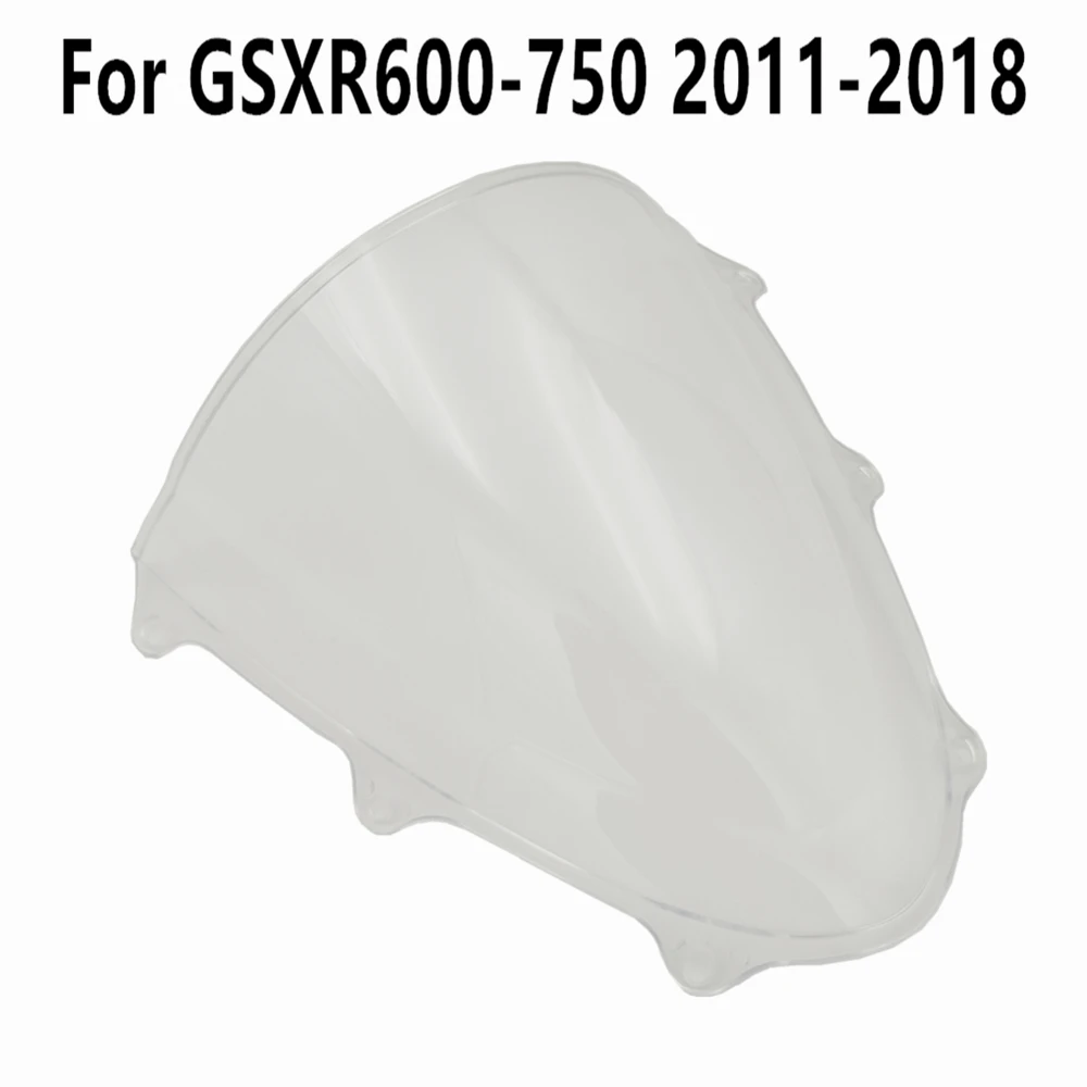 

For GSXR600 GSXR750 Wind Deflectore Windscreen Black Transparent Fit GSXR 600 750 K11 2011-2012-2013-2014-2015-2016 Windshield