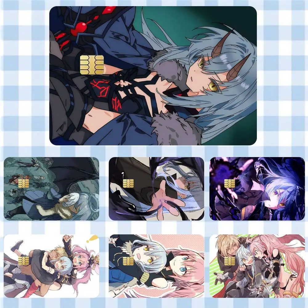 

That Time I Got Reincarnated as a Slime Anime Sticker Film Tape Skin for Credit Card Debit Card Cartoon Waterproof Stickers