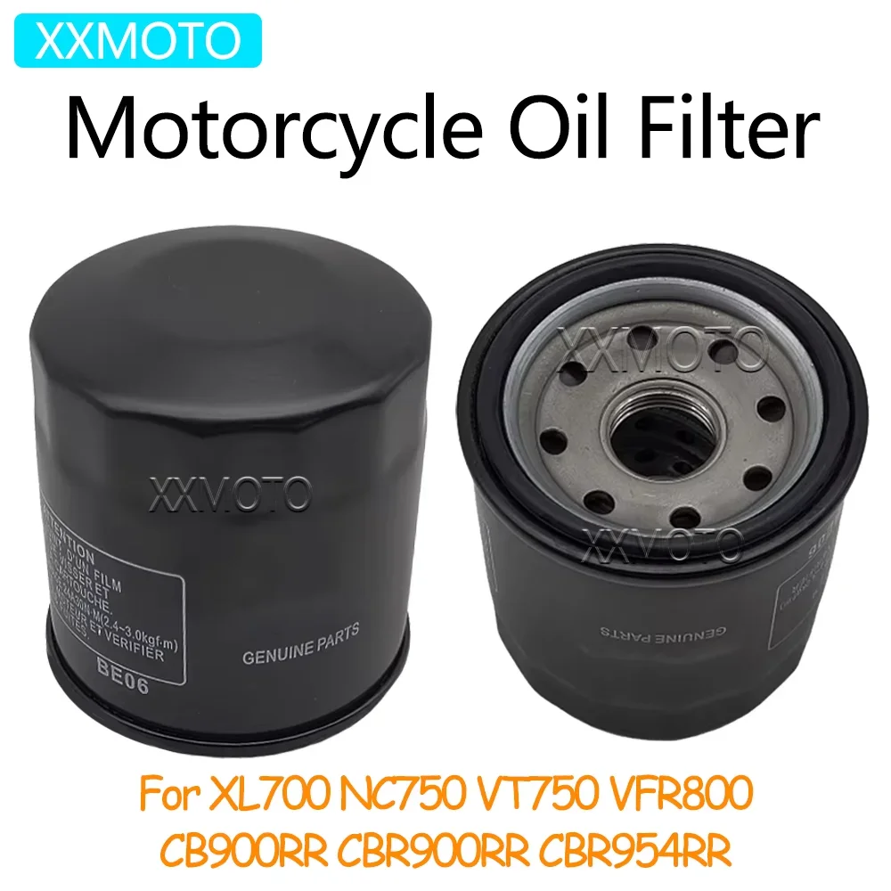 

For XL700 NC750 VT 750 VFR800 CB900RR CB 900RR CBR900RR CBR954RR XL NC 750 VFR 800 CBR 900RR 945RR Motorcycle Oil Filter