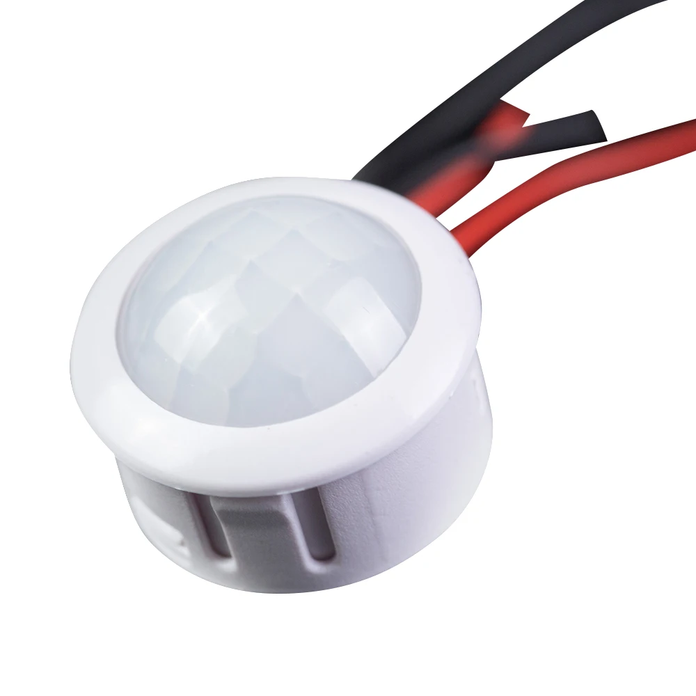 1PCS Motion Sensor Light Switch AC110-240V DC12-24V PIR Presence Sensor Time Delay Movement Detector Lamp Automatic Switch