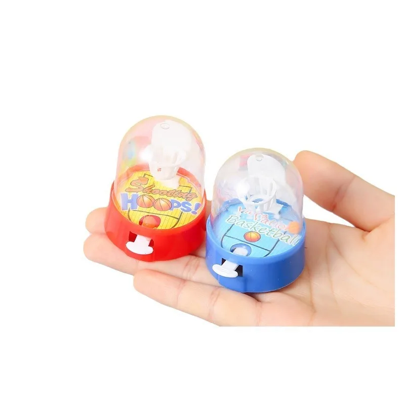 12Pcs Festive Mini Basketball Shooting Machine Interactive Kids for Indoor Play Supplies and Party Favors