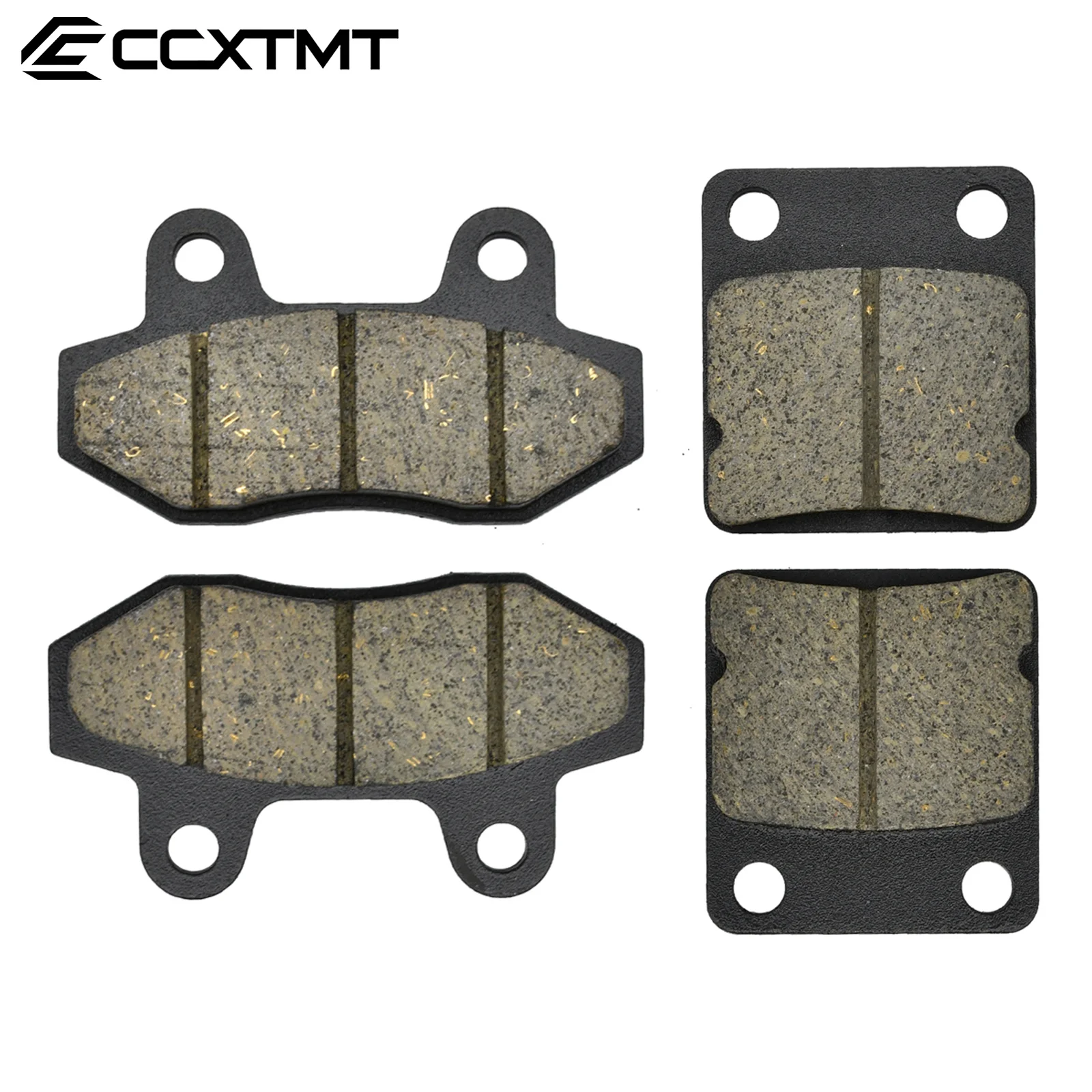 Motorcycle Front and Rear Brake Pads for 50cc 70cc 90cc 110cc 125cc 140cc to 170cc 200cc 250cc Pit Dirt Bike ATV Quad Motocross