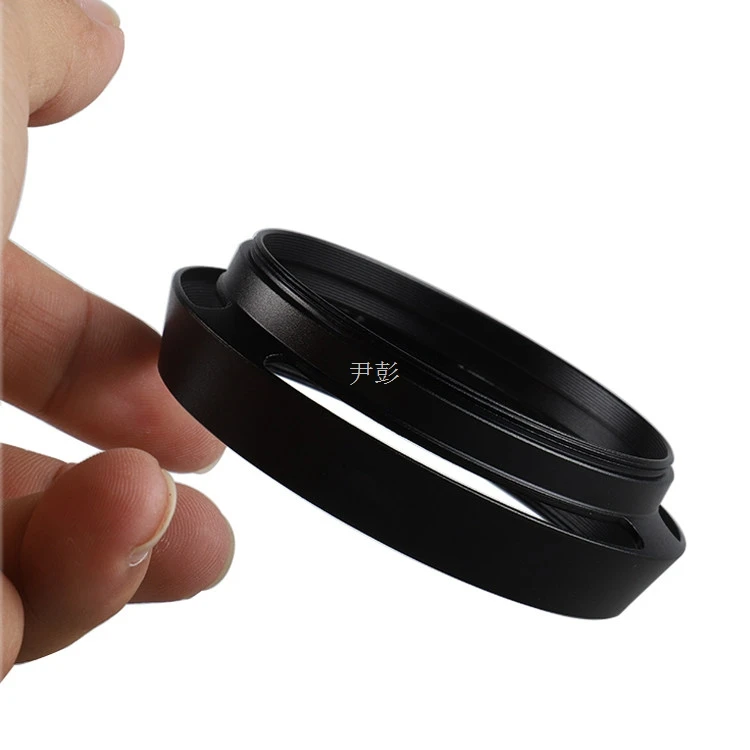 67mm Black Metal Hollow Out Lens Hood Universal Camera Lens Protective Shade Cover For Leica Voigtlander 7artisans Lens