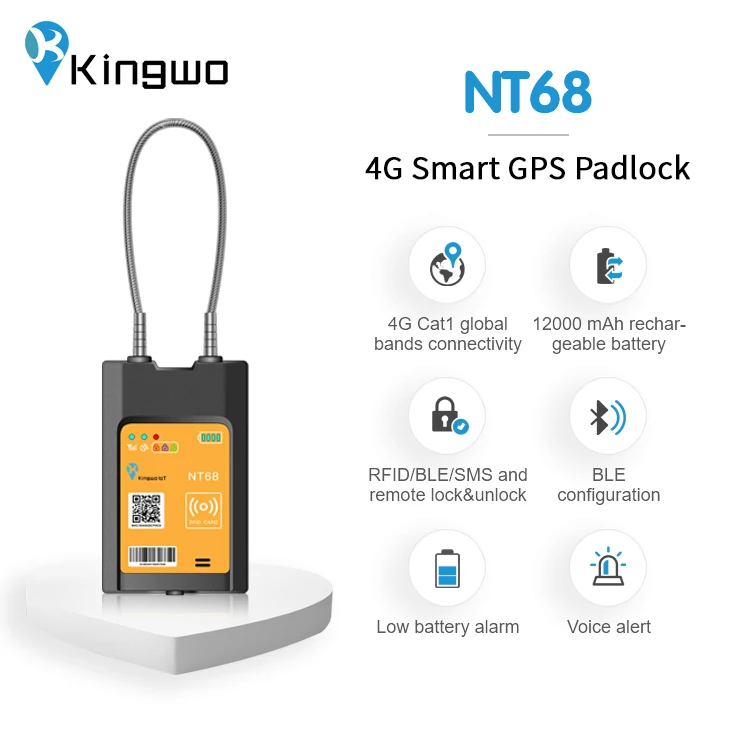 2026 Anti-theft Smart Gps Container E Gsm/lbs Android App Digital Real-Time Remote Control Logistics Tracker