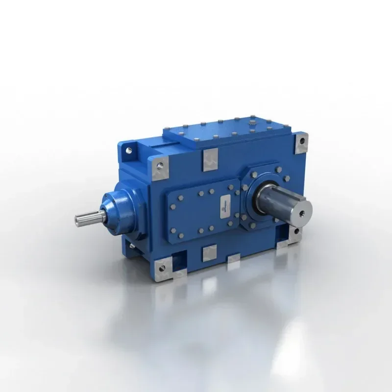 Parallel orthogonal shaft reducer, cylindrical hollow low-speed shaft reducer