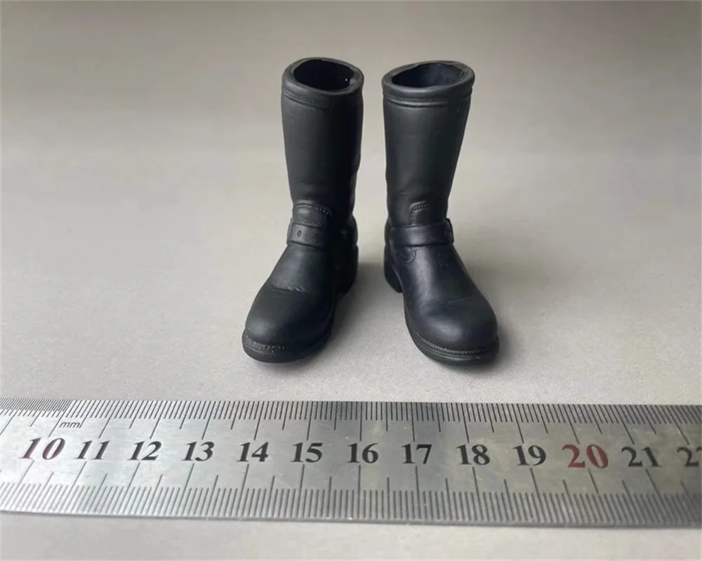 

1/6 Soldier Accessories Trendy Combat Boots Hollow Leather Shoes Model Toy For 12'' Action Figure Body In Stock