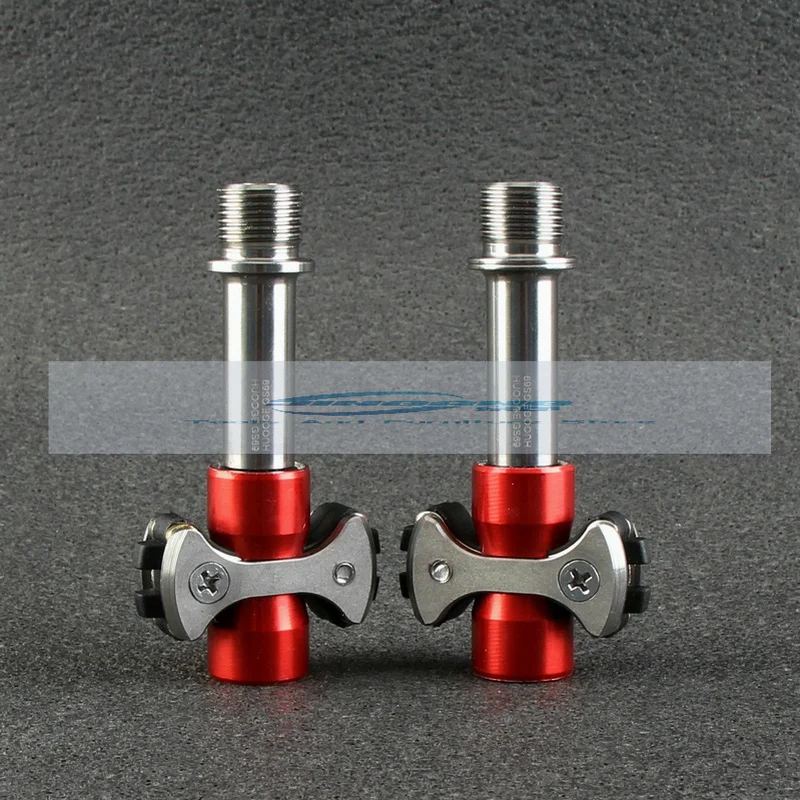

Ultra-light lock pedal Titanium lock shoe Alloy Peilin mountain road self-locking pedal with piece Lollipop pedal