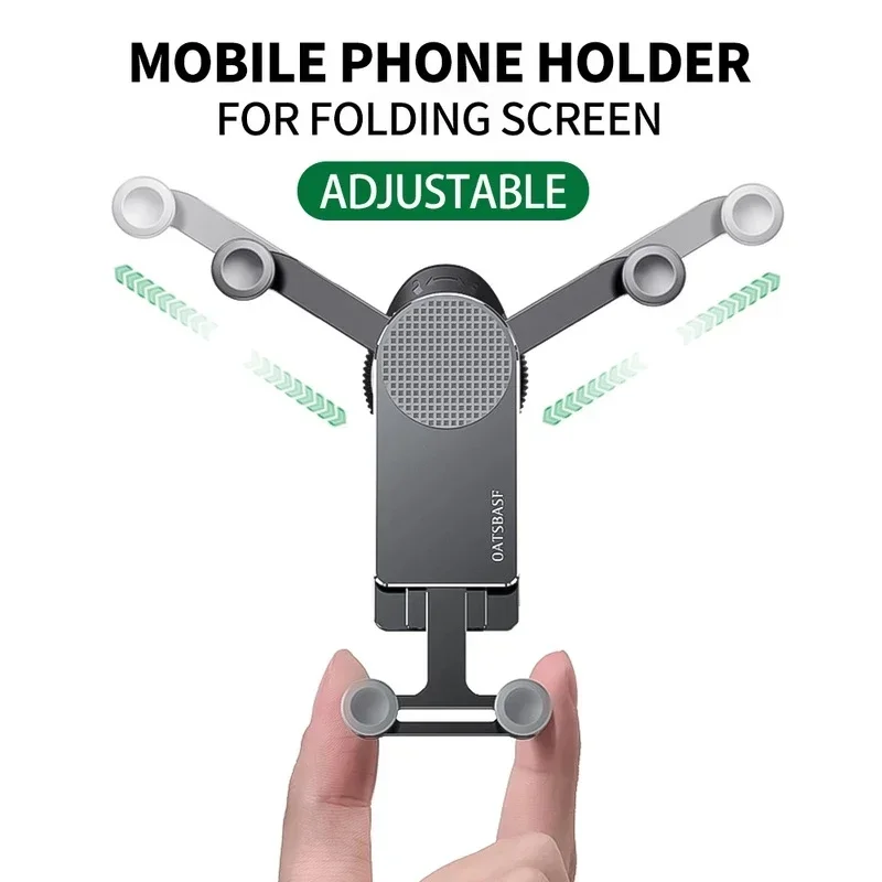 Phone Holder for Samsung Galaxy Z Fold 3 Z Fold 2 Phone Stand Foldable Screen IPad Car Air Outlet Mount GPS Bracket