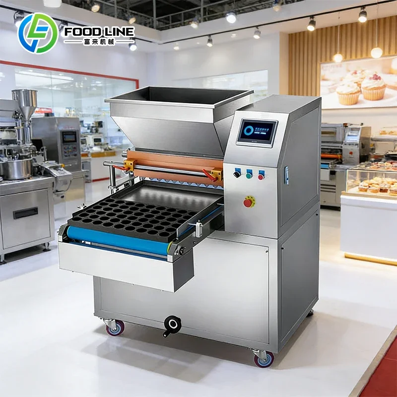 Customized Mini Automatic Chocolate Injecting Batter Cream Filling Depositor Machine For Small Commercial Pastry Bakery