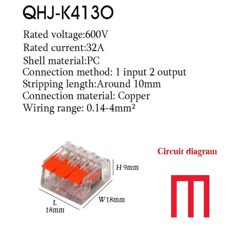 75Pcs Box Electrical Lever Wire Connectors 2 Pin 3 Pin 5 Pin Electric Cable Clamp Mini Quick Wire Terminal Push-in Connector image 3