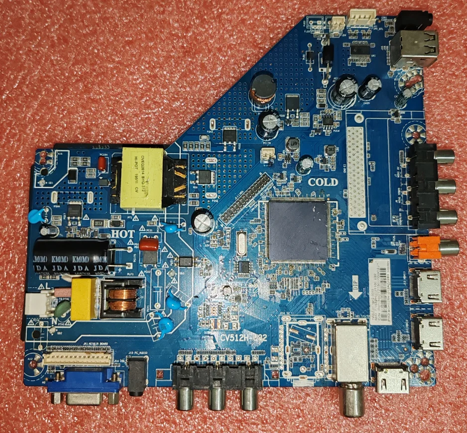 CV512H-U32  Three in one TV motherboard, physical photo, tested  Three specifications, check photos and place an order