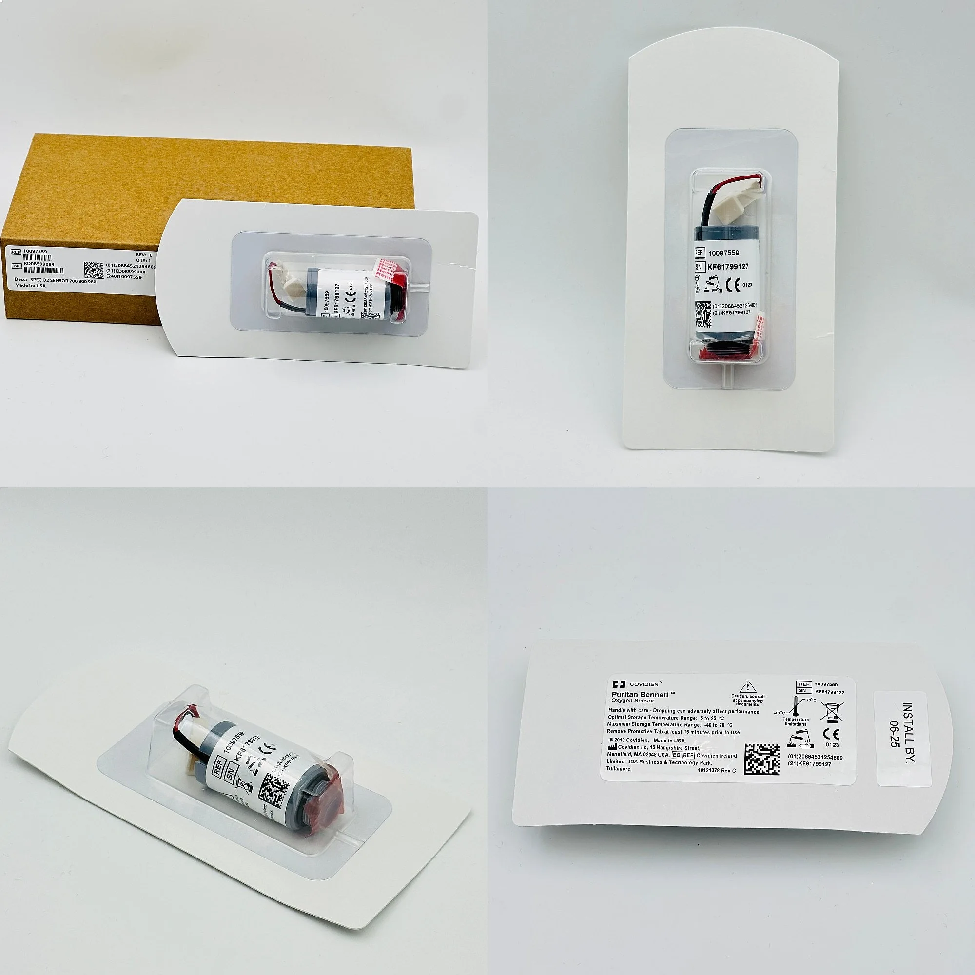 Oxygen Sensor For Covidien PB760 PB840 PB980 Ventilator