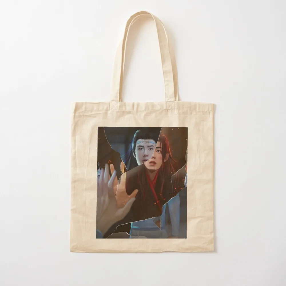 

Wangxian in mirror Tote Bag Fabric bag bag for beach