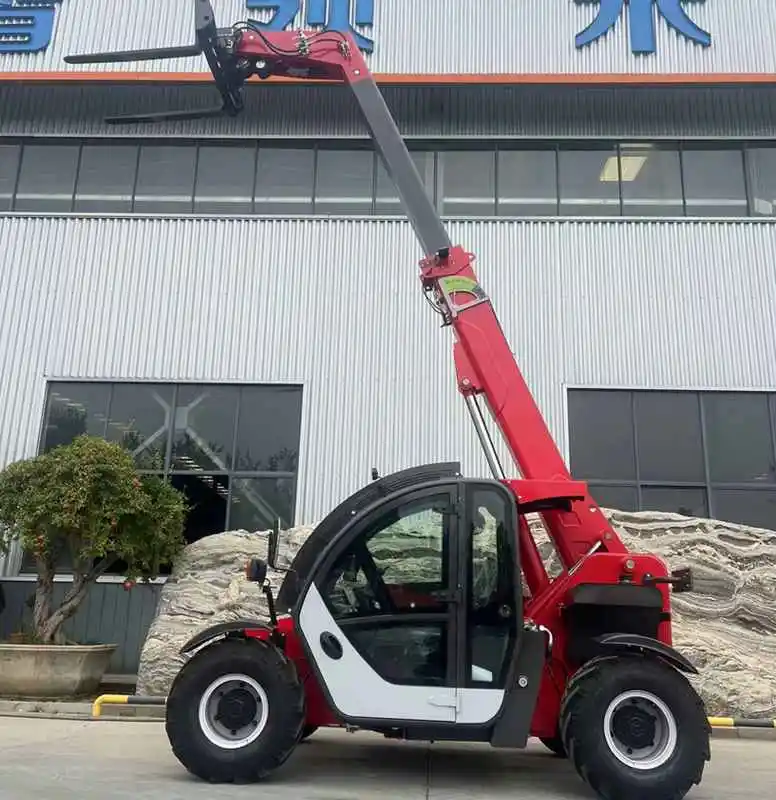 Mini Telescopic Loader 2.5-5 Ton Compact Front-end Telescopic Loader Telehandler with a Low Price
