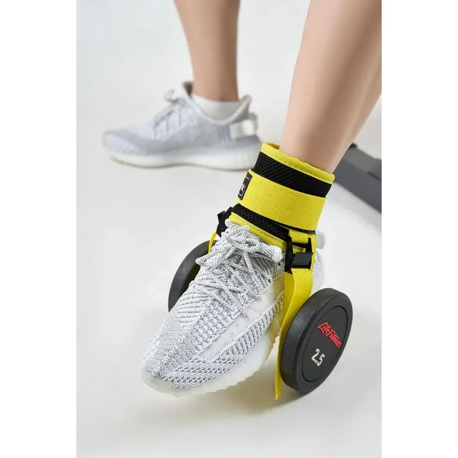 مرفق دمبل للقدمين قابل للتعديل لرفع الأثقال وتمارين الساق: مثالي لوصلات الساق وتدريبات Tibialis وعمر الساق