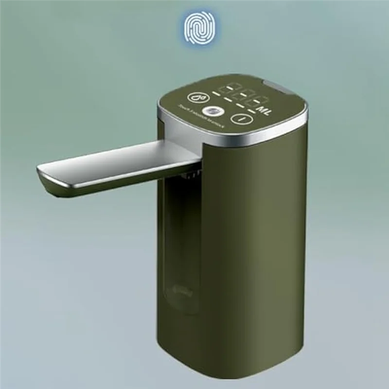 Able-bomba de água elétrica silenciosa automática-distribuidor de jarro de água recarregável dobrável para garrafa de 5 galões