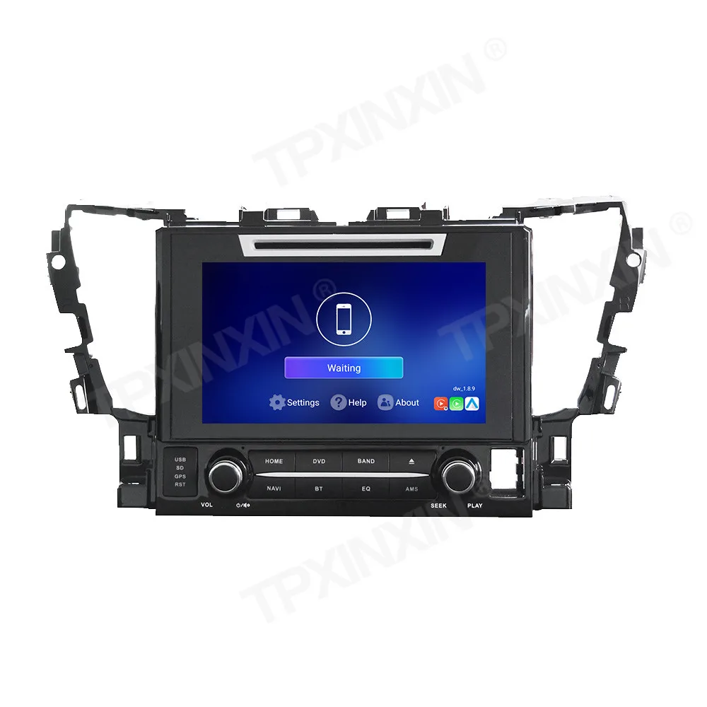 QLED Android 12.0 DVD do carro para Toyota Vellfire Alphard, Auto LTE Carplay, GPS, WiFi, Bluetooth, Rádio RDS, 8G, 128G