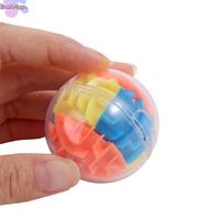 Plastics Mini Rolling Balls Toys Round Transparent Speed Cube Labyrinth Rolling Ball Toys Educational Mini