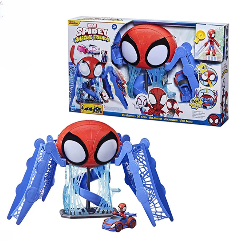 Original Ml Legends Spider And His Amazing Friends 3 Pack Action Figures Includes 3 Figures And 3 Accessories Gift Toy