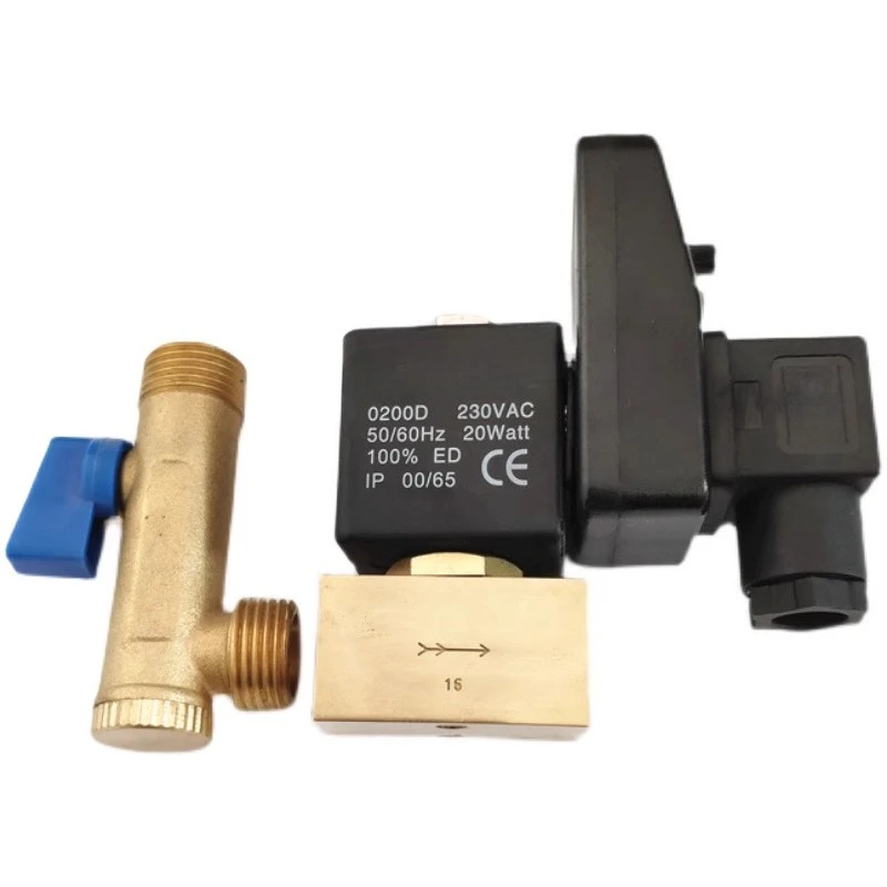 

Электромагнитный клапан слива воздушного компрессора, полностью медный, 4 точки, 0200D, 20 Вт