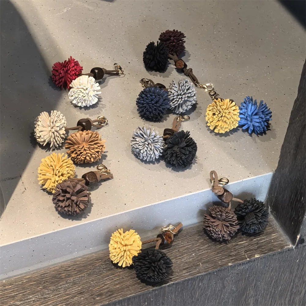 Maillard Schnürsenkel Blume Tannenzapfen Pom-Pom Quaste mit Holzperlen Känguru Charm Einzelpackung Sneaker Schnürsenkel Zubehör – Detail 18