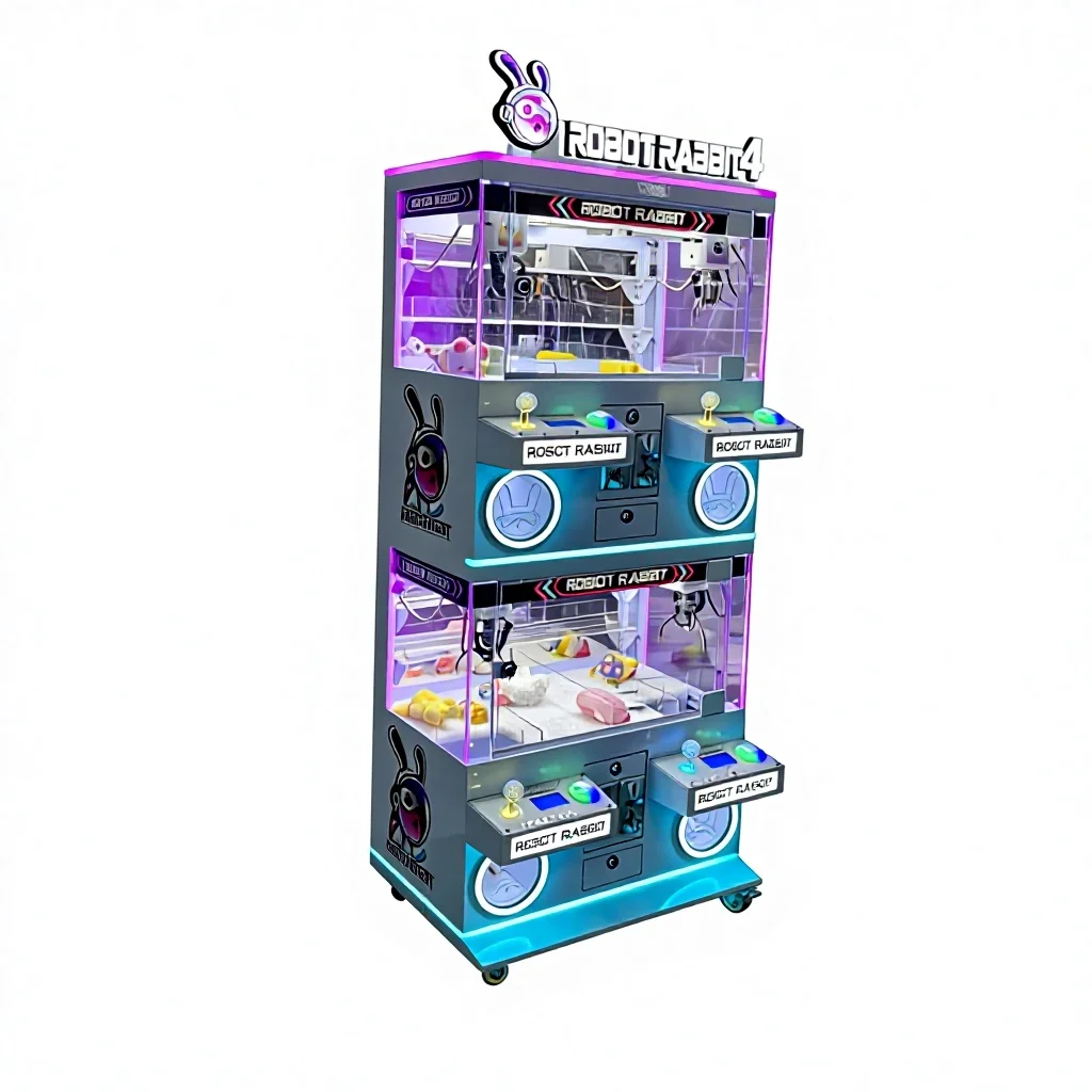 

Машина Interstellar Bunny 4 Premium | Компактный размер | Привлекатель трафика для повышения прибыли интернет-кафе и зон ожидания в кинотеатрах