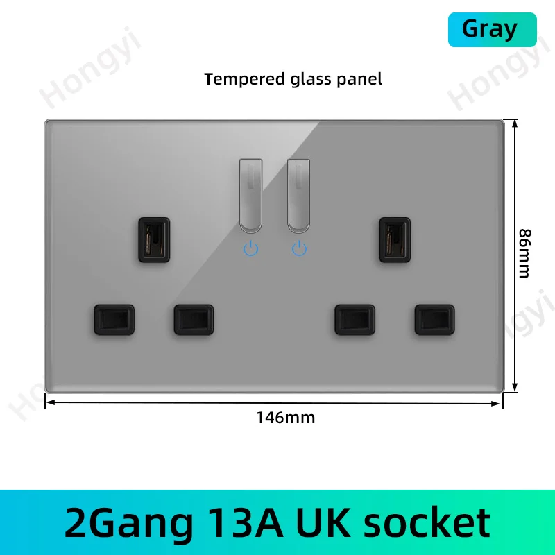 Variant: 2Gang 13A UK