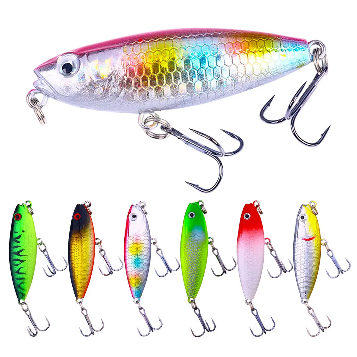 

6.5g Ultralight Floating Pencil Zara Dog Bay Topwater Long Cast Dead Fly Hard Bait Freshwater Saltwater for Bass Trout