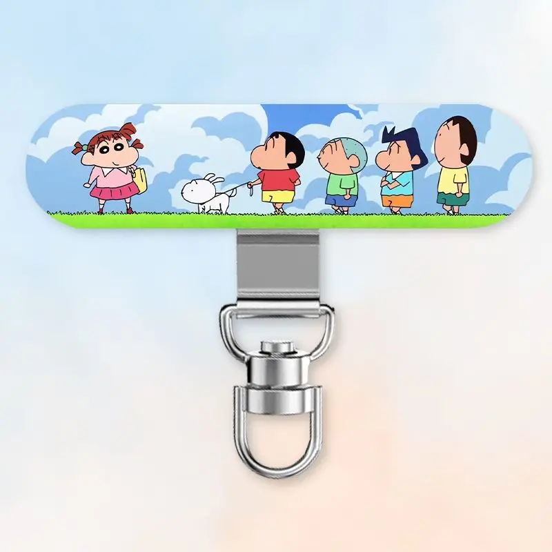 Crayon Shin-chan Sakurada Nene Nohara Shiro kreativer Cartoon-Handyhalter mit Metallclip, fester Verbindung und drehbarer Dichtung – Detail 4