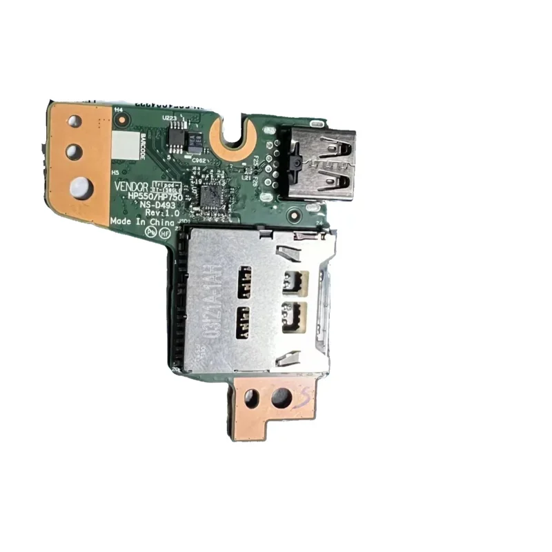 

Оригинальные детали для ноутбука HP550 HP750 для Lenovo ThinkPad T15G P15 P17 Gen2, плата кнопки питания USB, аудиоплата NS-D493 5C51C94223