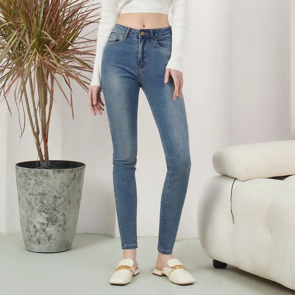 Summer Stretch Jeans Women Pants Open Crotch High Waist Denim Outdoor Sex Tight Sexy Slim Erotic Y2K Streetwear Vintage Clothes