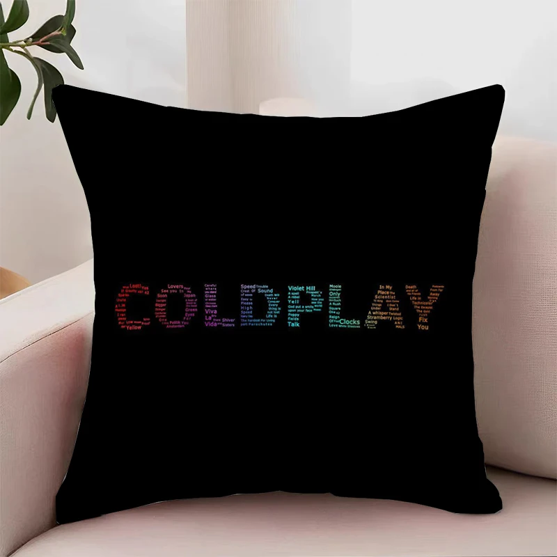 C-Coldplay Covers for Bed Pillows Pillow Cases 45x45 Cushions Cover Luxury Cushion Cover Decorative Pillowcases Pillowcase 40x40