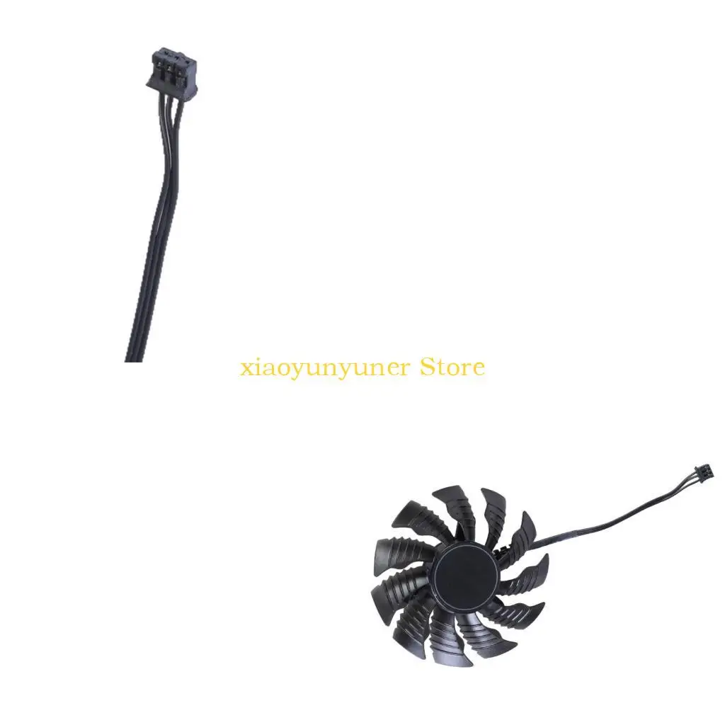 P9JB 80mm/3.15inch PLA09215S12H 3Pin 12V VGA Fan Graphics Card Cooling Fan for GTX1650 1630 MINI ITX OC Fan