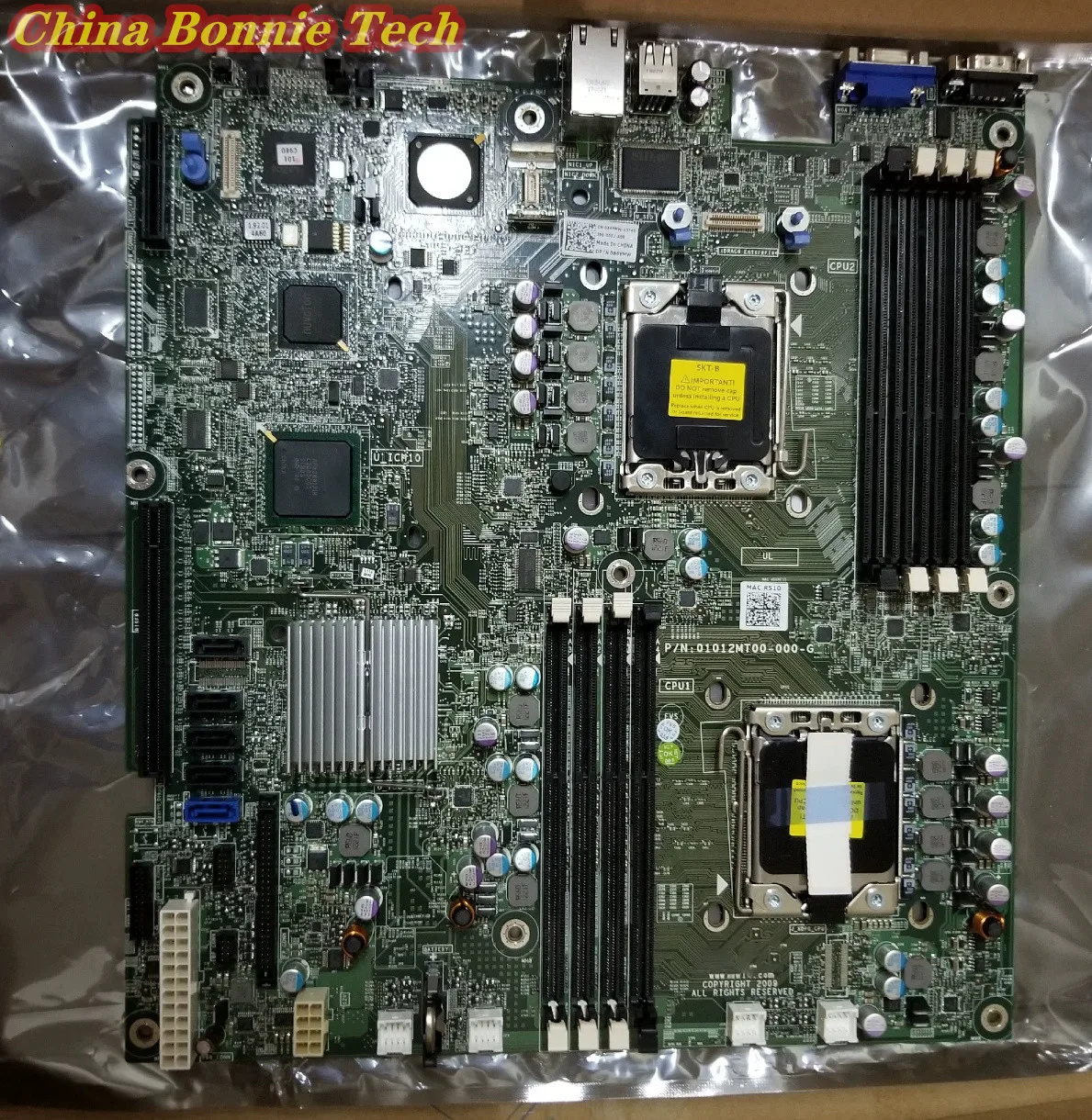 Motherboard for DELL PowerEdge R510 SERVER 01012MT00