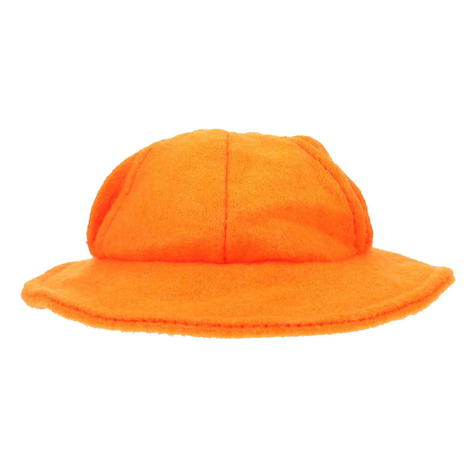 

1pcs Orange Pet Hat Colorful Bunny Hamster Hat Small Animal Costume Decoration Felt Material Comfortable Durable Light Mini Head