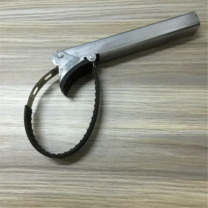 Tin machine filter machine filter wrench spanner stainless steel belt filter wrench adjustable