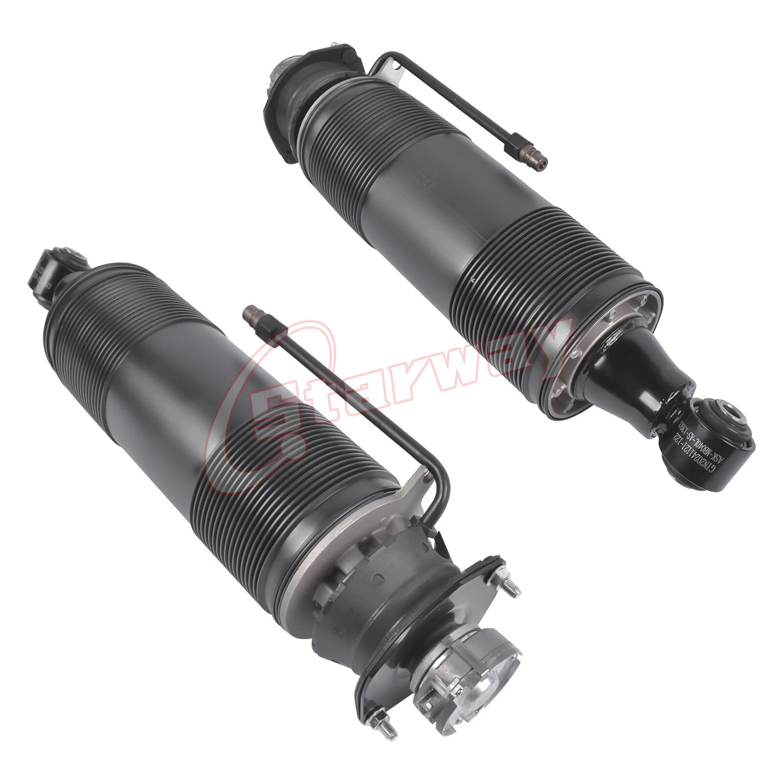 2X Rear ABC Hydraulic Air Suspension Shock Absorber Strut A2303205513 For Mercedes SL R230 SL500 600 55 63 2001-2012