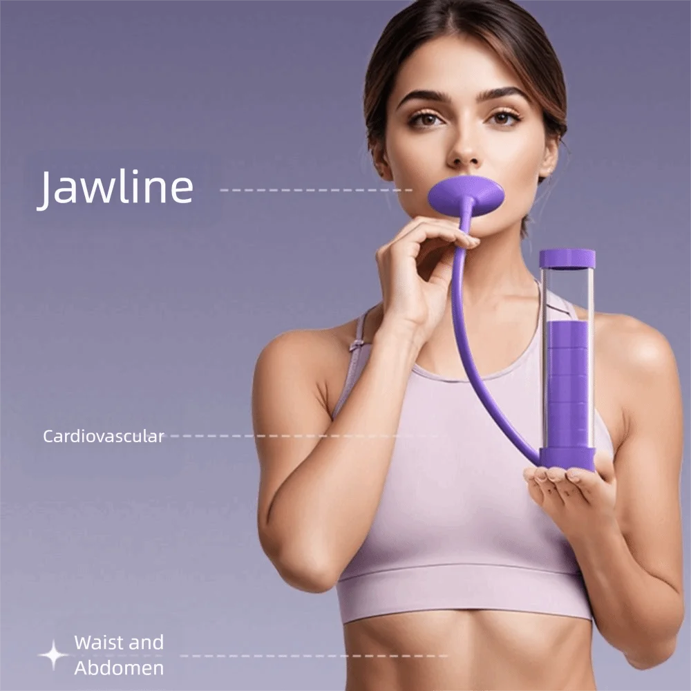 جهاز تدريب العضلات للتنفس، جهاز تنفس الرئة، جهاز تدريب عضلات البطن قابل للتعديل، مجموعة واحدة من الرئتين الأقوى