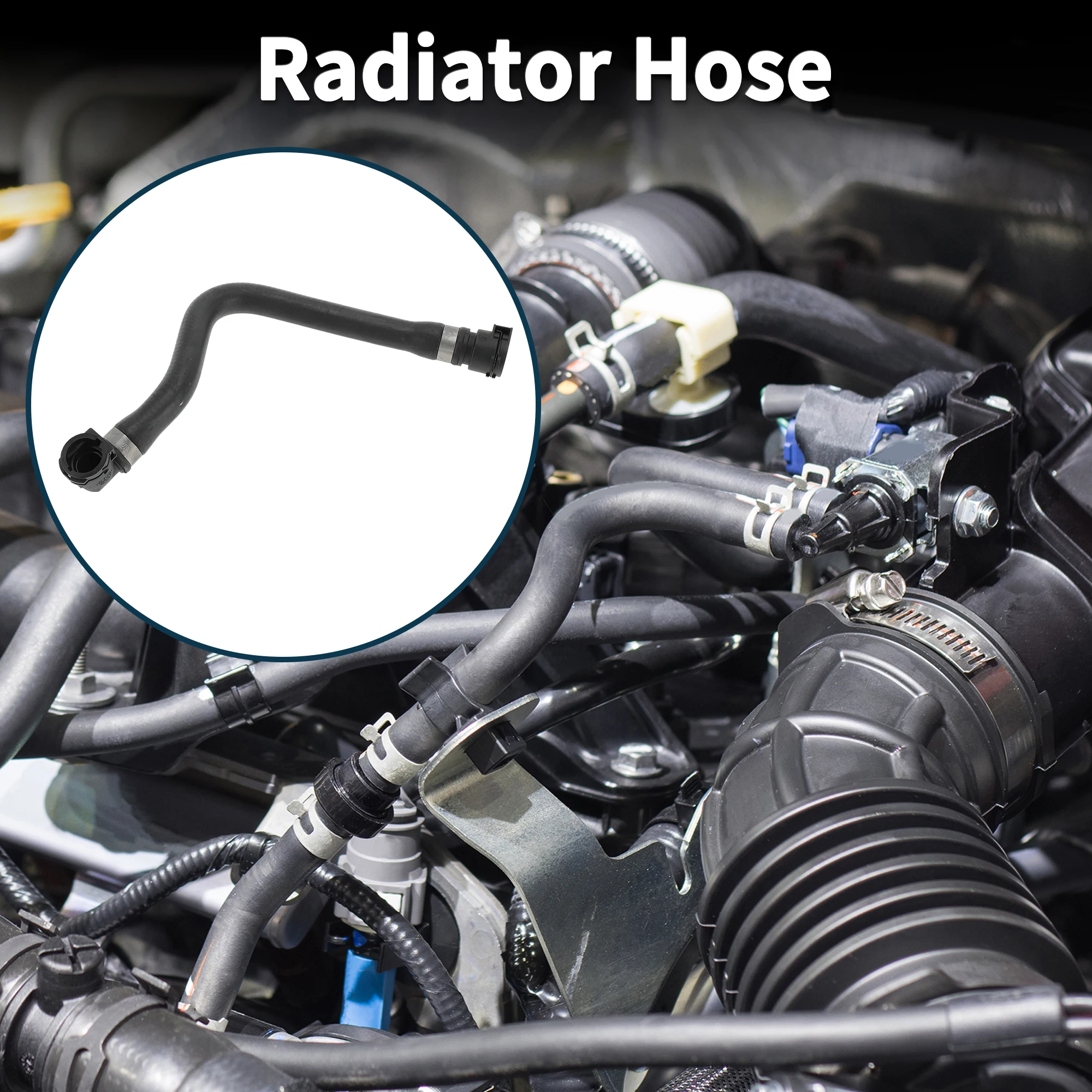 

Шланг радиатора UXCELL No 17127519251 для BMW 545i 4.4L 2004-2005, труба охлаждающей жидкости