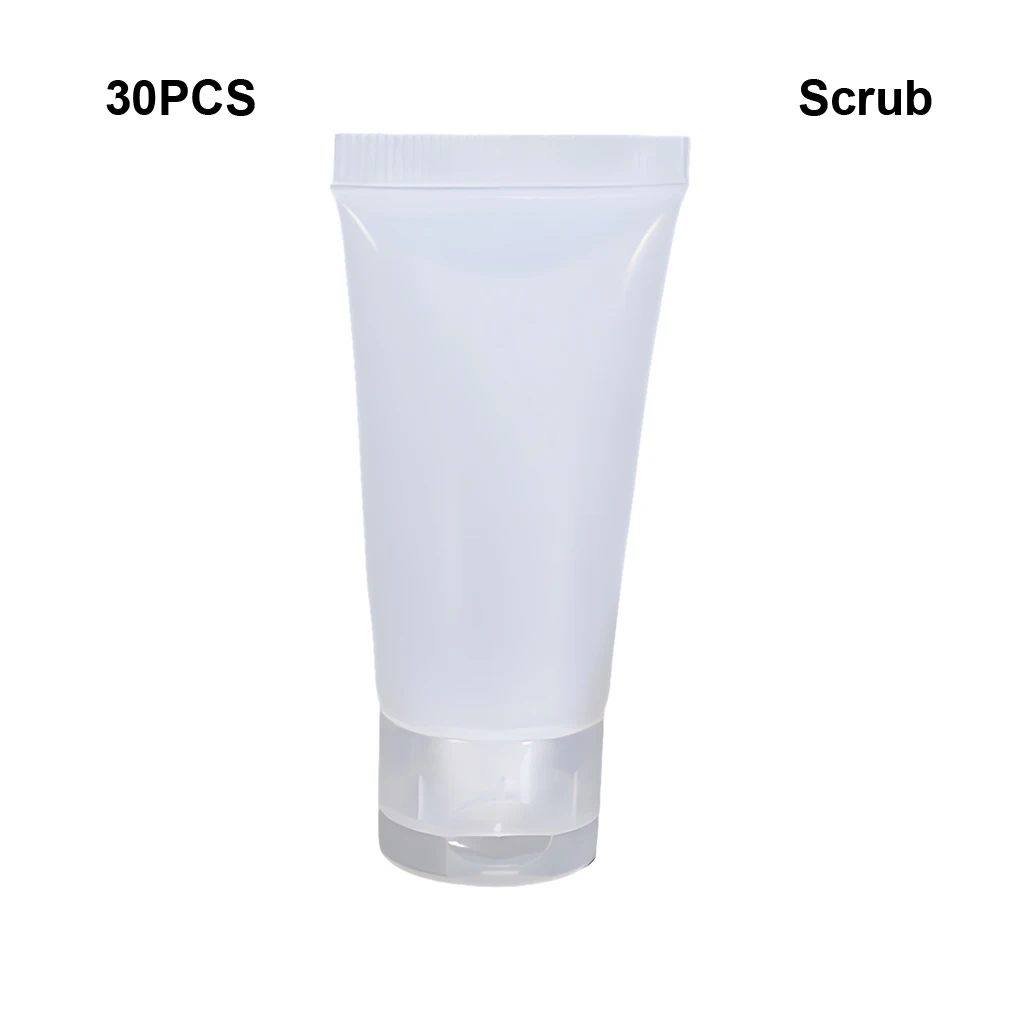 30pcs PP Made Cosmetic Containers Long Service Life For Lotion And Eye Cream Squeezable Soft Tube