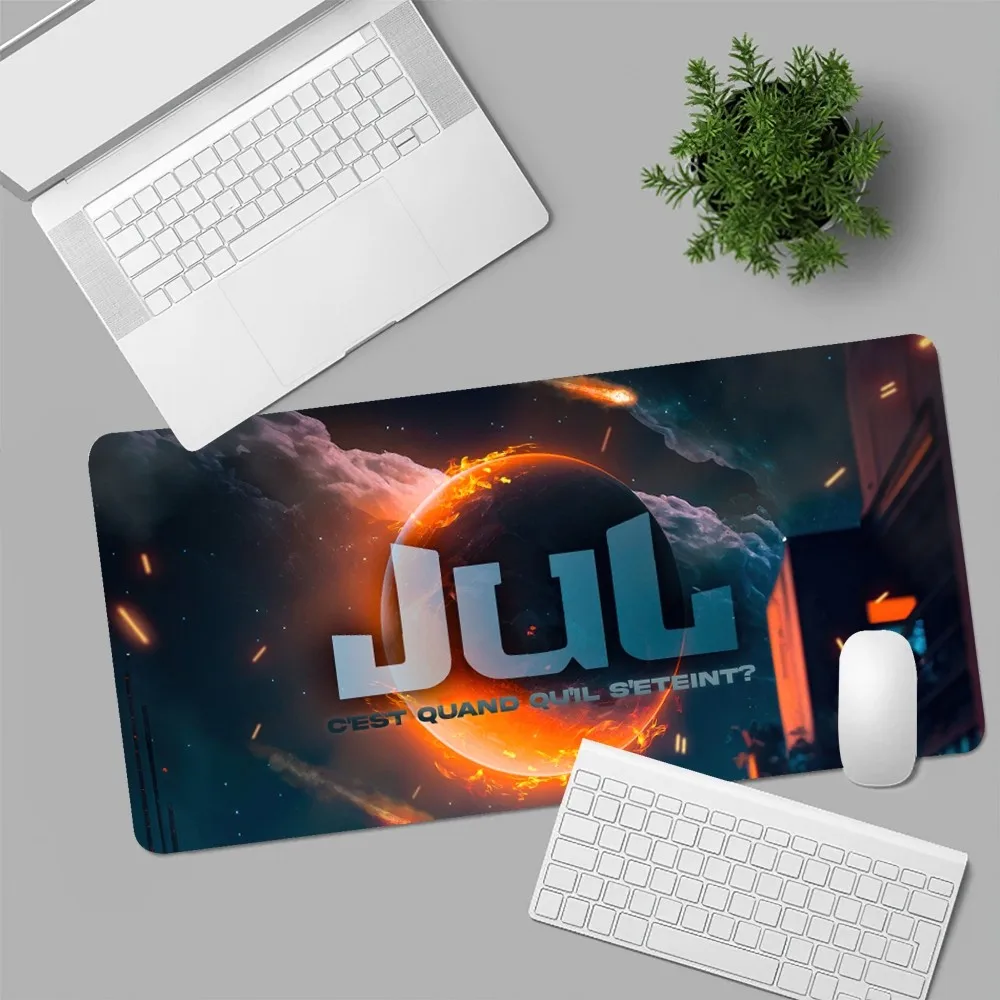 Hot Rapper Jul Decennie Mousepad Computer Laptop Gamer Pad PC Gaming Accessories Desk Mats